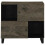 Berkfield Sideboard Black 80x33x75 cm Solid Wood Mango 3
