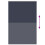Berkfield Roller Blind Blackout Marine 155x230 cm Fabric Width 151.6 cm Polyester 5