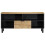 Berkfield TV Cabinet Brown 100x33x46 cm Solid Wood Mango 3