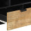 Berkfield TV Cabinet Brown 100x33x46 cm Solid Wood Mango 7