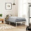 Berkfield Metal Replace Headboard White 75 cm 3