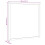 Berkfield Chalkboard with Solid Pine Wood Frame Black 40x40 cm 7
