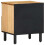 Berkfield Bedside Cabinet Brown 40x33x46 cm Solid Wood Mango 5