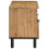 Berkfield TV Cabinet Brown 100x33x46 cm Solid Wood Mango 4
