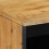 Berkfield TV Cabinet Brown 100x33x46 cm Solid Wood Mango 6