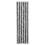 Berkfield Fly Curtain Grey and Black 56x200 cm Chenille 3