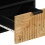 Berkfield TV Cabinet Brown 100x33x46 cm Solid Wood Mango 7