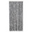 Berkfield Fly Curtain Grey and Black 90x200 cm Chenille 3