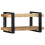 Berkfield Wall Shelf 70x33x35 cm Solid Rough Wood Mango 3