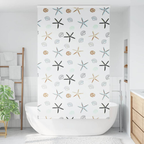 Berkfield Shower Roller Blind with Cassette 120x240 cm Fabric Width 116 cm 1