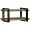 Berkfield Wall Shelf Multicolour Solid Wood Reclaimed 2