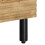 Berkfield TV Cabinet Brown 80x33x46 cm Solid Wood Mango 8