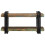 Berkfield Wall Shelf Multicolour Solid Wood Reclaimed 4