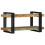 Berkfield Wall Shelf Multicolour Solid Wood Reclaimed 6