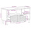 Berkfield TV Cabinet Brown 80x33x46 cm Solid Wood Mango 11