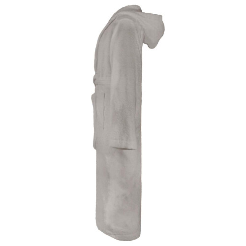 Berkfield Bathrobe KINN Grey XL Cotton 1