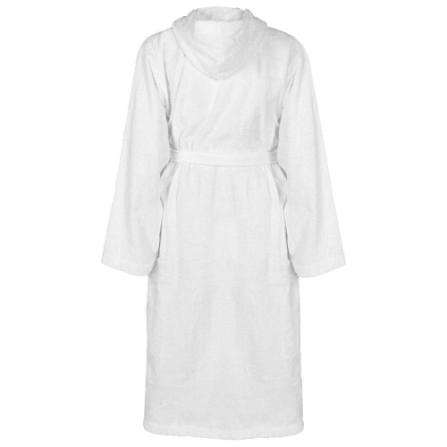 Berkfield Bathrobe KINN White L Cotton 2