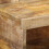 Berkfield Bedside Cabinet 50x27x50 cm Solid Rough Wood Mango 5