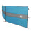 Berkfield Camping Windbreak Blue 344x120 cm Waterproof 5