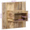 Berkfield Bedside Cabinet 50x27x50 cm Solid Rough Wood Mango 10