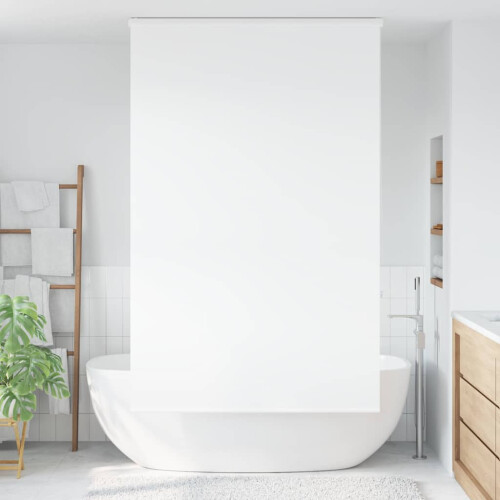 Berkfield Shower Roller Blind with Cassette 120x240 cm Fabric Width 116 cm 1