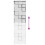 Berkfield Shower Roller Blind with Cassette 60x240 cm Fabric Width 56 cm 5
