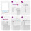 Berkfield Shower Roller Blind with Cassette 60x240 cm Fabric Width 56 cm 6