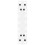 Berkfield Console Table Legs White 2 pcs 38x(72-73) cm Steel 7