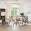Berkfield Dining Table Legs White 2 pcs 80x(72-73) cm Steel 2