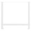 Berkfield Dining Table Legs White 2 pcs 80x(72-73) cm Steel 5