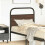 Berkfield Replace Headboard Brown Oak 75 cm Steel and Engineered Wood 2