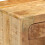Berkfield Bedside Cabinet 37x32x50 cm Solid Wood Rough Mango 6