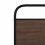 Berkfield Replace Headboard Brown Oak 75 cm Steel and Engineered Wood 6