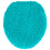 Berkfield Anti-slip Bath Mat Set 3 pcs Turquoise PP 6