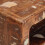 Berkfield End Table with Shelf Brown 40 x 32 x 46 cm Solid Reclaim Wood 7