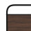 Berkfield Replace Headboard Brown Oak 200 cm Steel and Engineered Wood 6