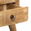 Berkfield Bedside Cabinet 2 pcs 40x32x46 cm Solid Wood Rough Mango 7