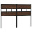 Berkfield Replace Headboard Brown Oak 120 cm Steel and Engineered Wood 2