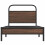 Berkfield Bed Frame without Mattress 90x190 cm Brown Oak Engineered Wood 5