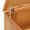 Berkfield Storage Box Natural Engineered Wood 10