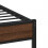 Berkfield Bed Frame without Mattress Brown Oak 90x190 cm Single Engineered Wood 7