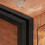 Berkfield Sideboard with Doors Brown Solid Reclaimed Wood and Metal 7