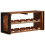 Berkfield Wine Rack Brown 100 x 45 x 33 cm Solid Reclaimed Wood 6