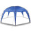 Berkfield Party Tent Azure Blue Waterproof 2