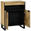 Berkfield Sideboard with Drawer Brown 60 x 33 x 75 cm Solid mango wood 2