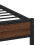Berkfield Bed Frame without Mattress Brown Oak 100x190 cm Engineered Wood 7