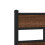 Berkfield Bed Frame without Mattress Brown Oak 100x190 cm Engineered Wood 8