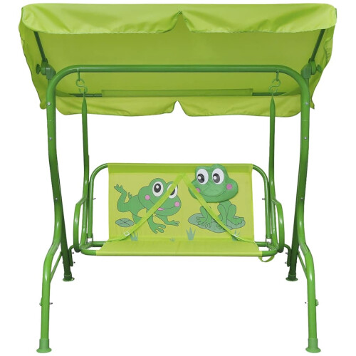 Berkfield Kids Swing Seat Green 1