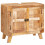 Berkfield Bathroom Cabinet Brown Solid Mango wood and Engineered wood 3