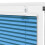 Berkfield Pleated Blind Blue 105x150 cm Fabric Width 104.4 cm Polyester 9